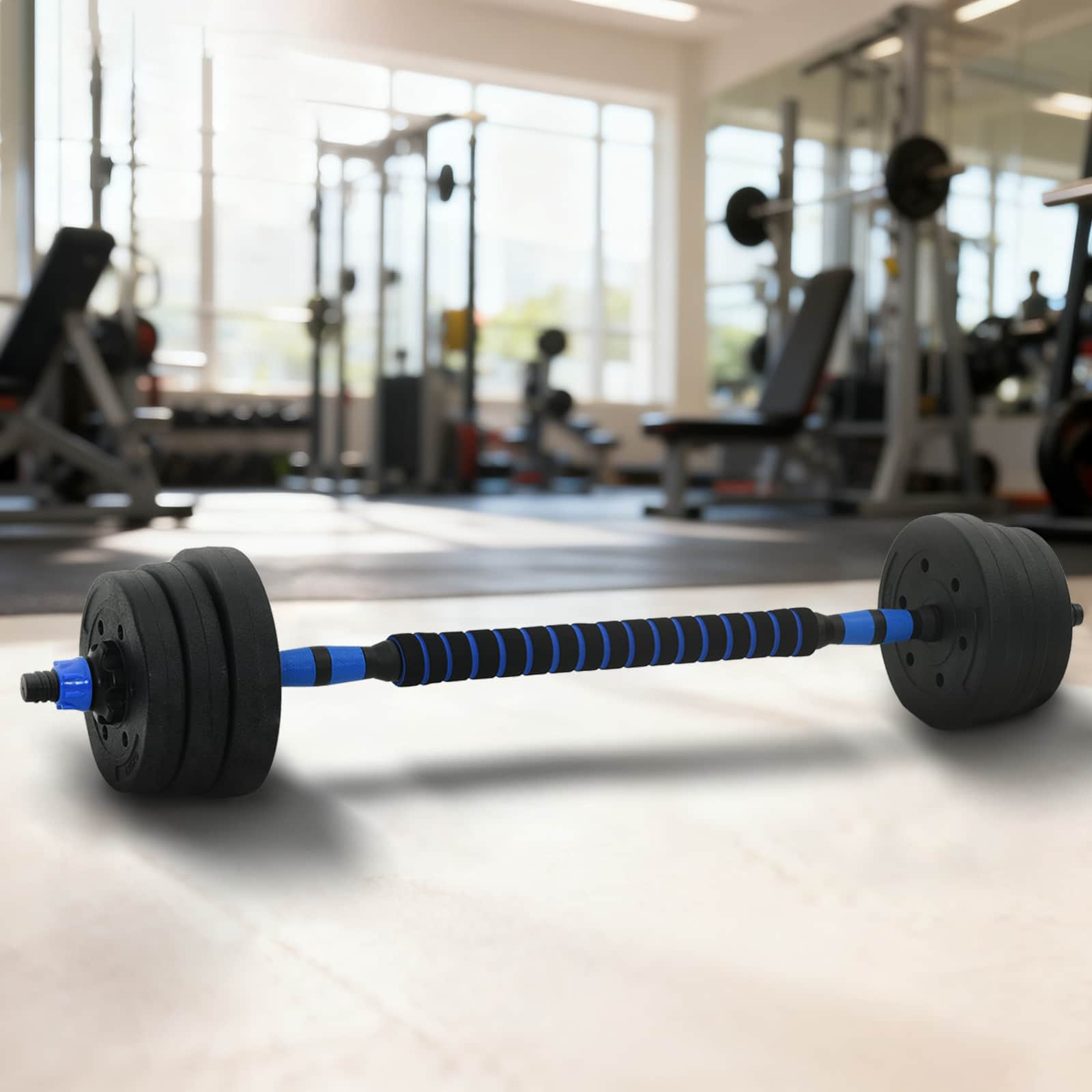 4-In-1 Halter-Barbell Kettlebell Set 20Kg 20Kg